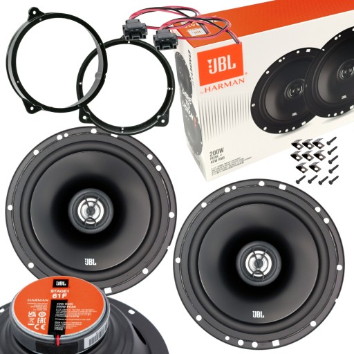 JBL 200W динаміки автомобільні проставки для MERCEDES CLK W208 A208 ПЕРЕД