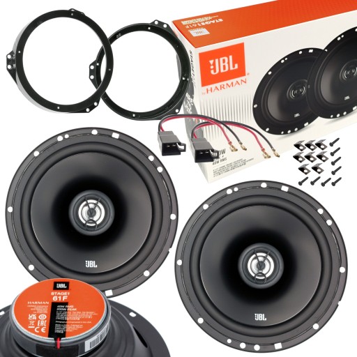 JBL 200W колонки автомобільні проставки для OPEL ASTRA F G CALIBRA MERIVA A