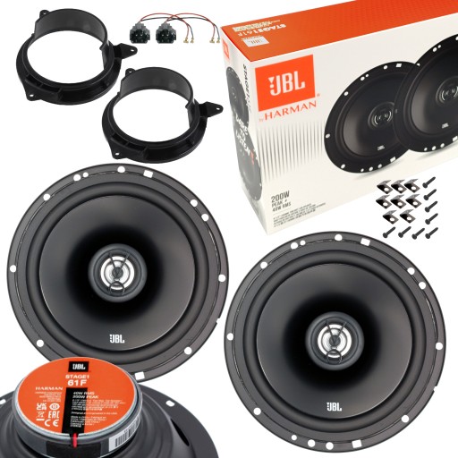 Динаміки JBL 200W автомобільні проставки для VOLVO S60 V70 XC70
