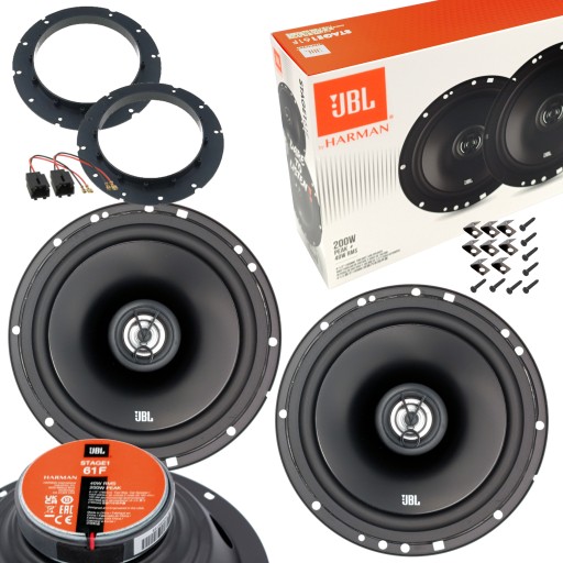 Автомобильные колонки JBL 200W, проставки для CITROEN C3 PICASSO C3 FRONT