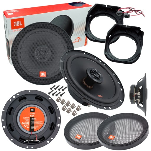 Автомобільна акустика JBL, проставки для MERCEDES W202 SEDAN, НА ЗАДНЮ ПОЛИЦЮ