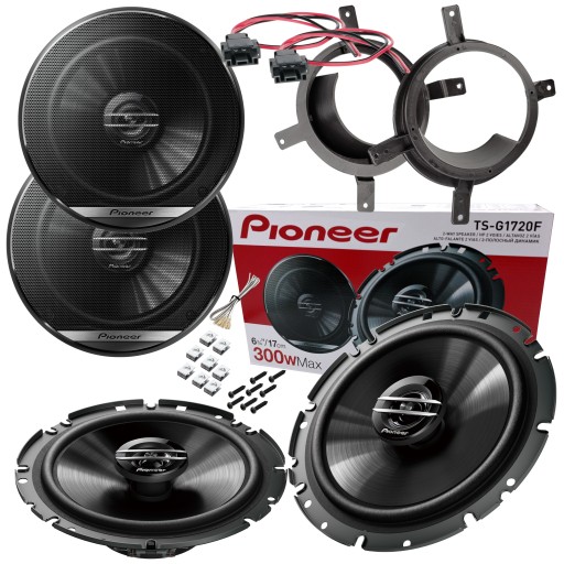 Автомобільна акустика PIONEER для VOLVO S60 V70 XC70 ПЕРЕДНІ ДВЕРІ