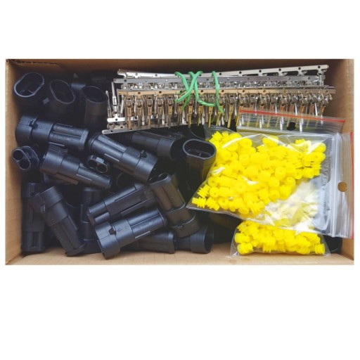 282104-1/3050125/ZEST/100 - Розетки Superseal 1,5 (2-PIN) Набор 100 шт.