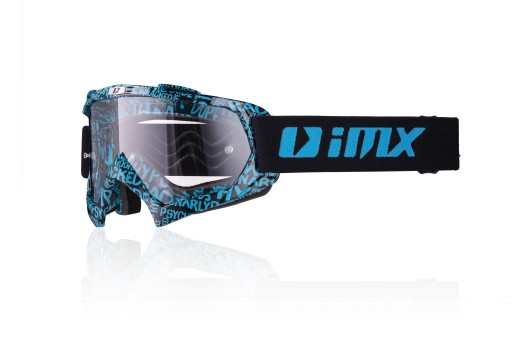 Очки IMX Mud Graphic Blue/Black - Прозрачные линзы