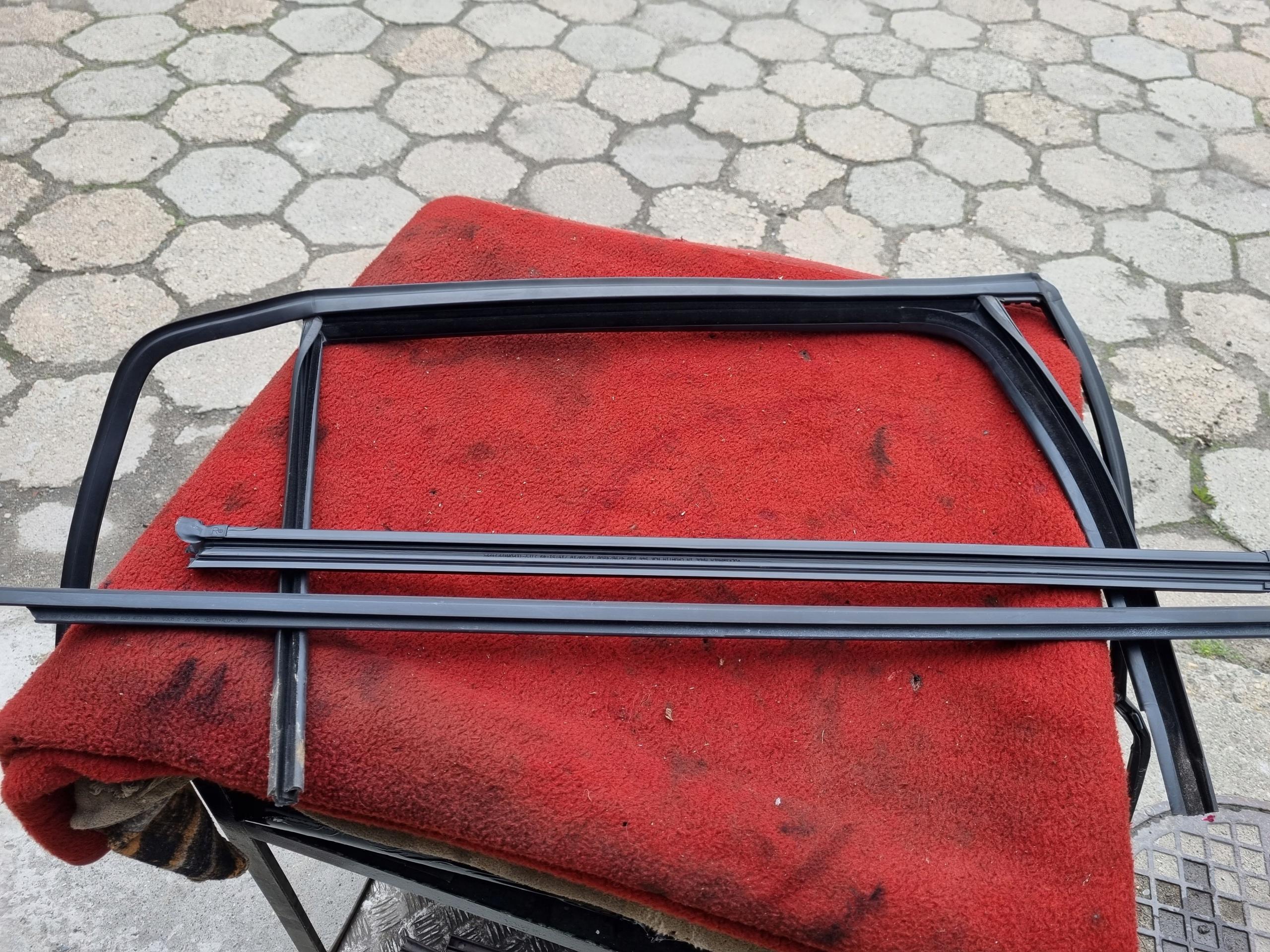 Golf vii рамка молдинг двері правий задній ущільнювач