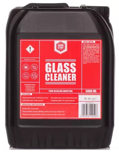 Good Stuff Glass Cleaner 5л - Эффективное средство для чистки окон и зеркал.