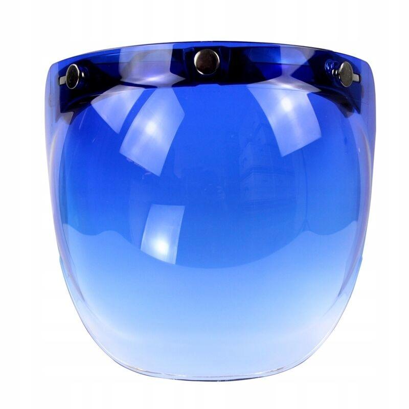 Градієнт синій шолом відкритий міхур козирок гвинт