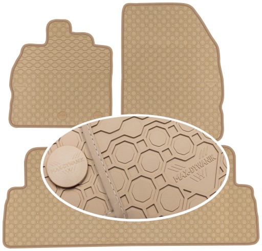 Килимки гумові Grand Scenic II 5 міс. 09-16 PRIMELINER