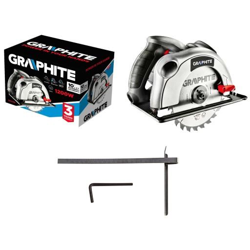 Графітова ЦИРКУЛЯРНА ПИЛА 1200W 58G486
