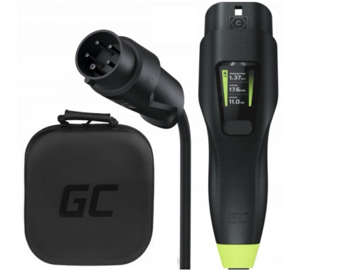 Green Cell Habu Mobile EV зарядний пристрій 11 кВт 7 м типу 2 Wallbox