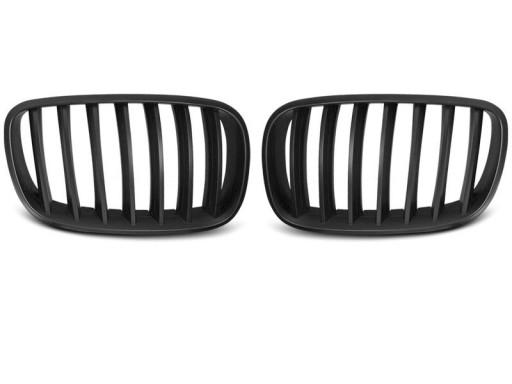 Решітка радіатора BMW X5 E70 X6 E71 08-Black TUNING