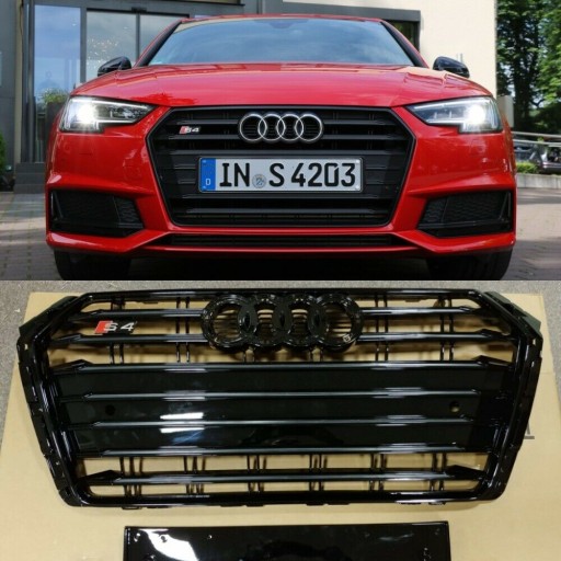 Решітка AUDI A4 2016+, Audi S4 Black візерунок