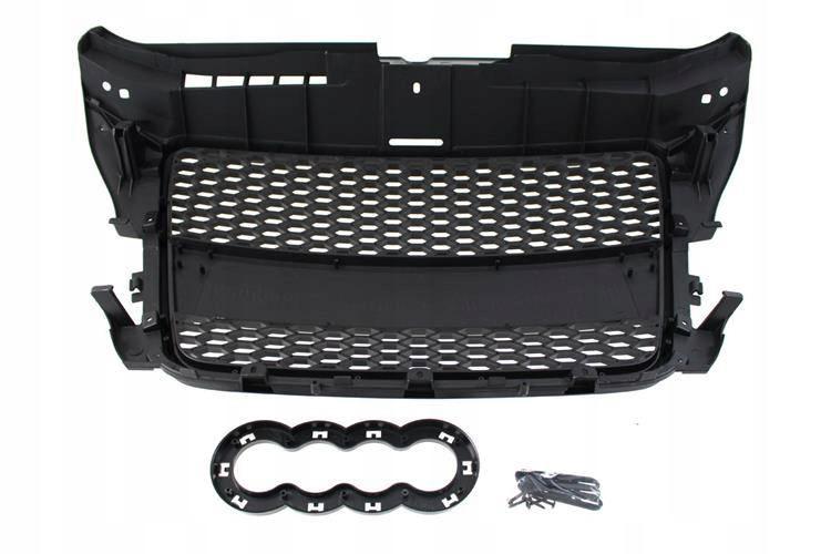 Гриль Audi A3 8P RS-Style Gloss Black 07-12