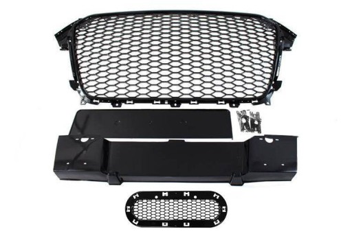 Решетка Audi A4 B8 RS-Style Gloss Black 12-15 PDC TUNING SPORT