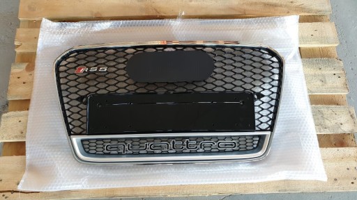 Решітка радіатора Audi A5 2012-2015 RS5 Chrome дизайн Quattro