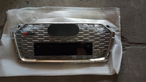 Решітка Audi A5 2016-2019 RS5 стиль сіра