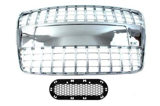 Гриль Audi Q7 4L хром 06-15 тюнинг спорт тюнинг_