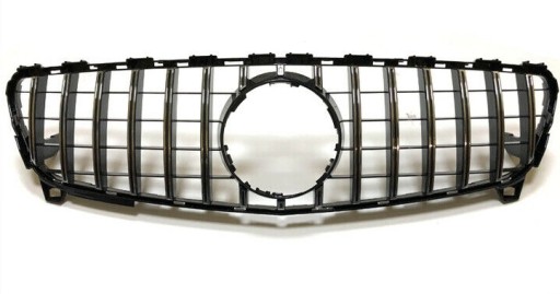 Решітка Mercedes A-Class W176 PANAM GT Ch/Bl 16-18