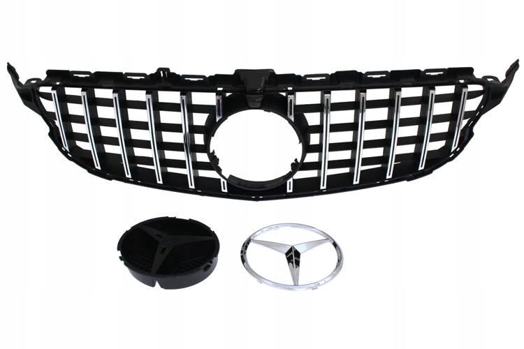 Гриль Mercedes Benz W205 C63 GT Look Chrome 19+