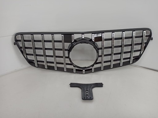 Решітка Mercedes E-CLASS W212 09-13 GT style Chrome Black