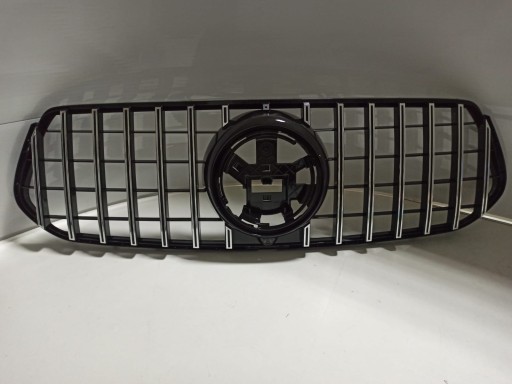 Решітка Mercedes GLE GT хром/чорний W167 18+ камера