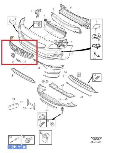 68228405AD - DODGE ЗАРЯДНОЕ УСТРОЙСТВО ВОЗДУХОЗАБОРНИКА