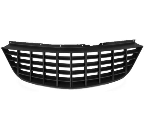 Решітка радіатора без значка Jom Opel Corsa D чорна