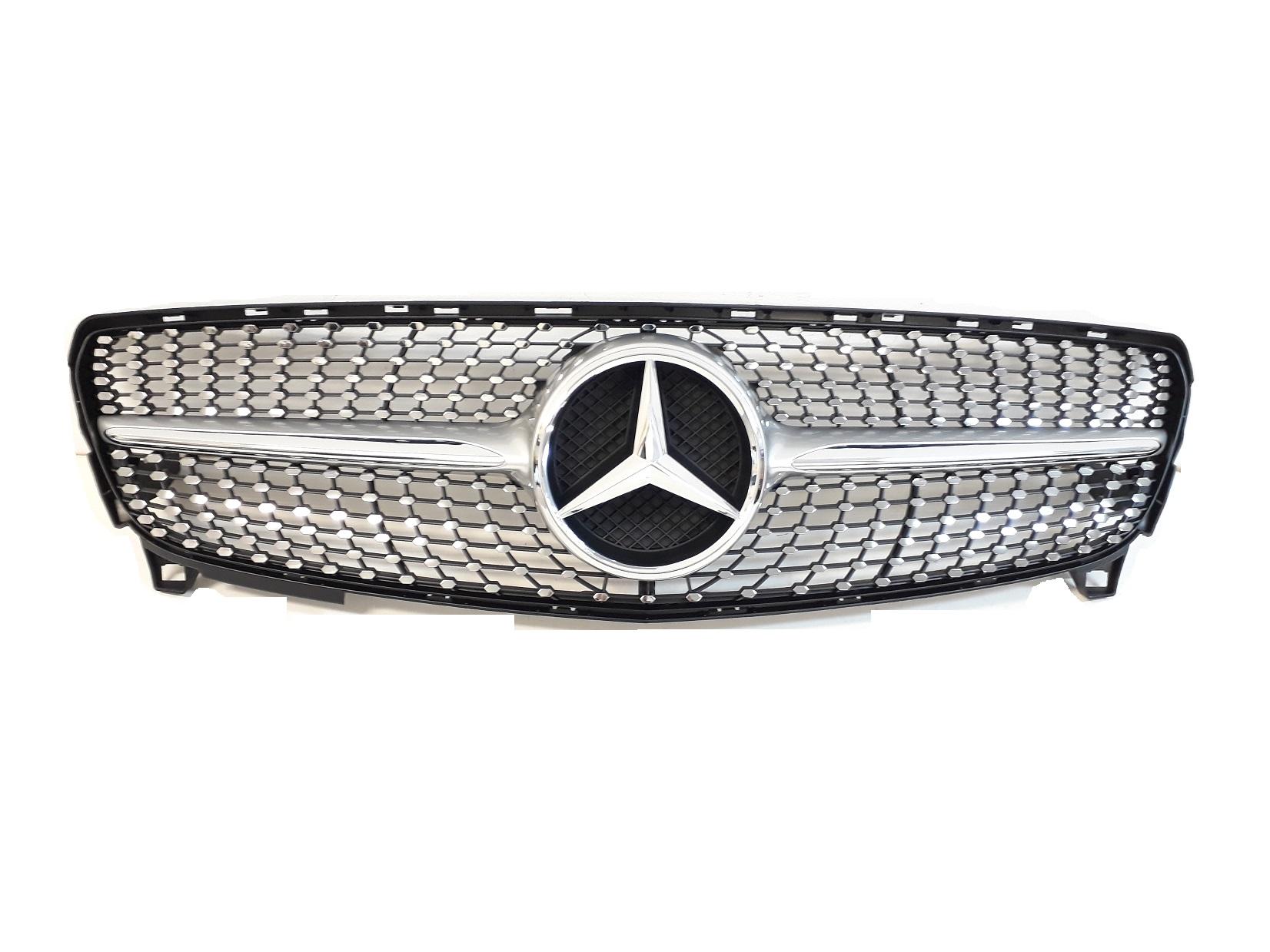 Решітка решітки радіатора Mercedes W176 2015-18 a KLS