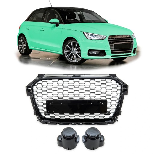 Решітка для AUDI A1 (8X) Hatchback 2015 - 2019 RS style