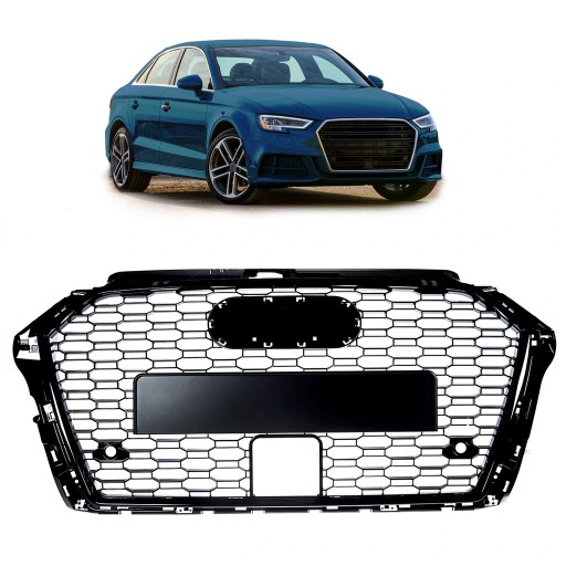 Решітка для AUDI A3 (8V) Sedan 2016 - 2021 RS style