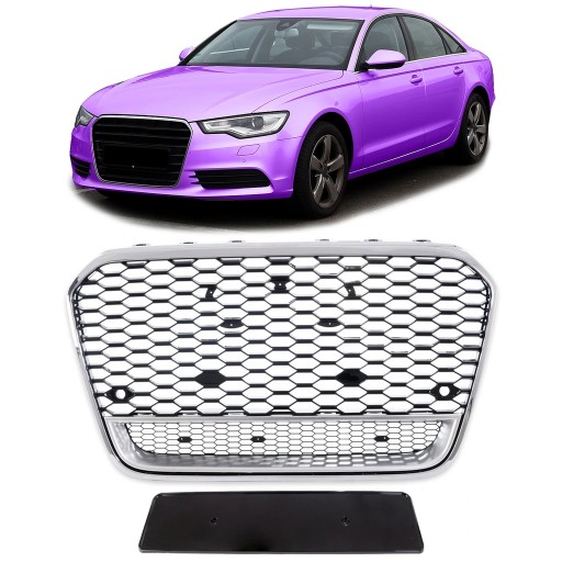 Решітка для AUDI A6 C7 (4G) Sedan 2011 - 2015 RS стиль