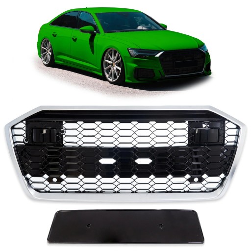 Решетка для AUDI A6 C8 (4A) Sedan 2019 - RS style