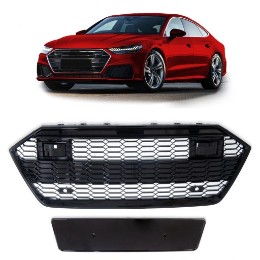 Решітка для AUDI A7 (4K) Sportback 2019 - RS style