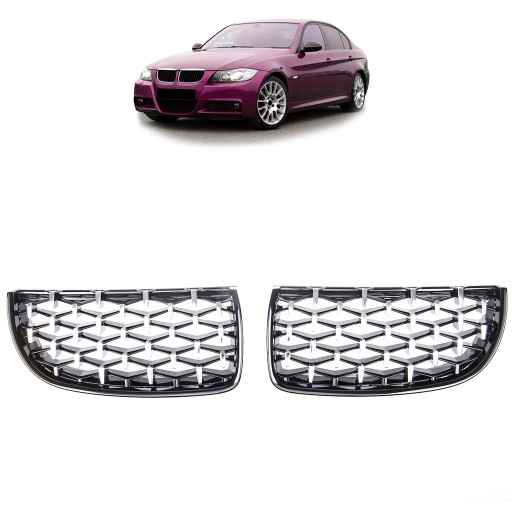 Решітка для BMW 3 (E90) Седан 2005 - 2008 рр