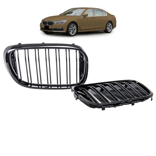 Решітка для BMW 7 (G11, G12) 2015 - 2019 M style пакет