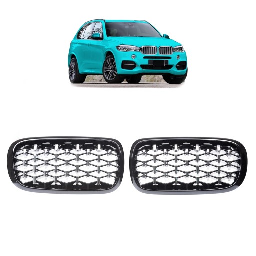 Решетка для BMW X5 (F15, F85) 2013 - 2018 г.в.
