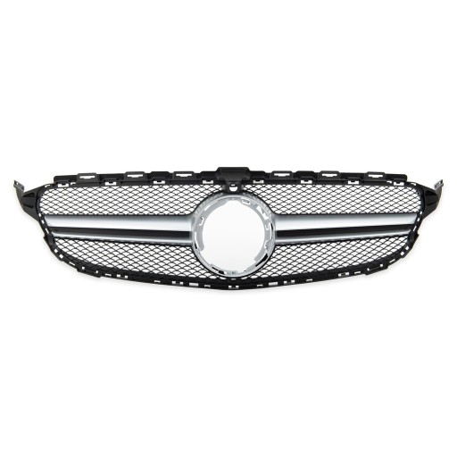 Решетка для MERCEDES C-Class (W205) Седан 2018-2021 гг. стиль AMG