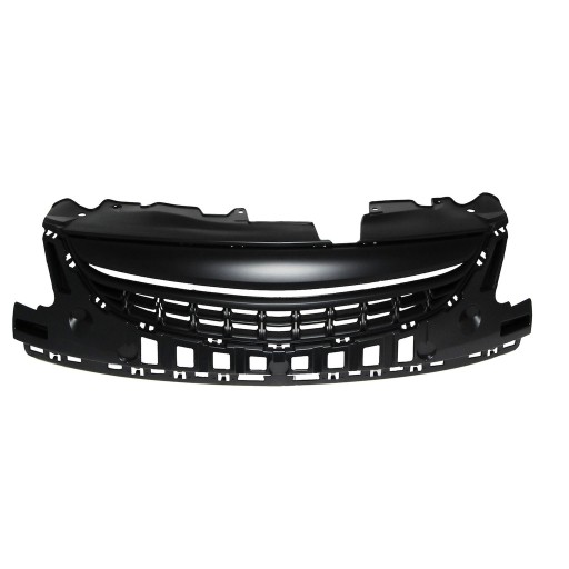 Решітка для OPEL CORSA D (S07) 2011 - 2014 після рестайлінгу (чорна матова)