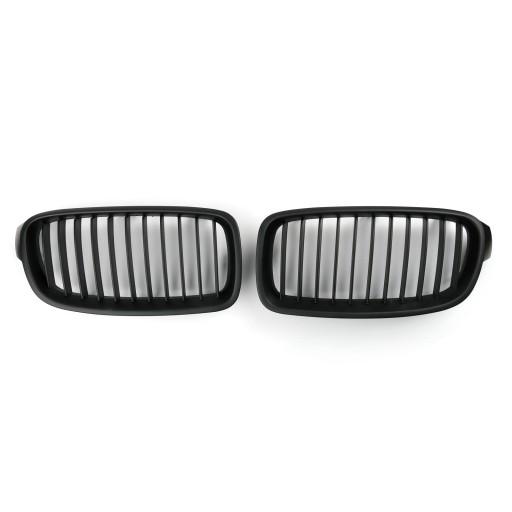 Гриль для почек матовый черный BMW 3 F30 F35 4D 2011-2016