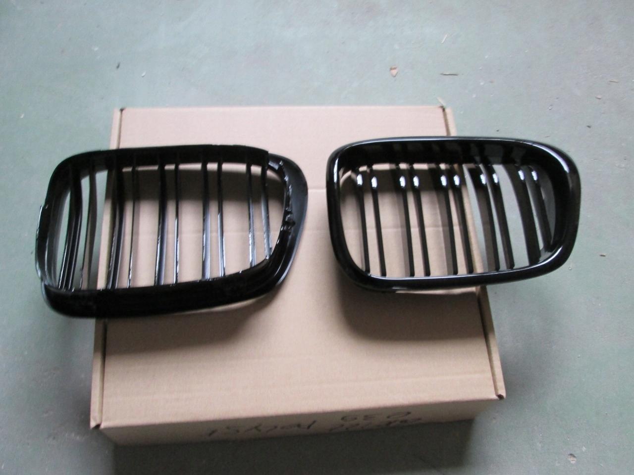 Гриль нирки чорний глянець BMW 5 E39 M пакет
