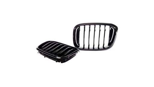 Спортивна решітка з одним ребром Gloss Black BMW X3 G01 F97 X4 G02 F98 передня