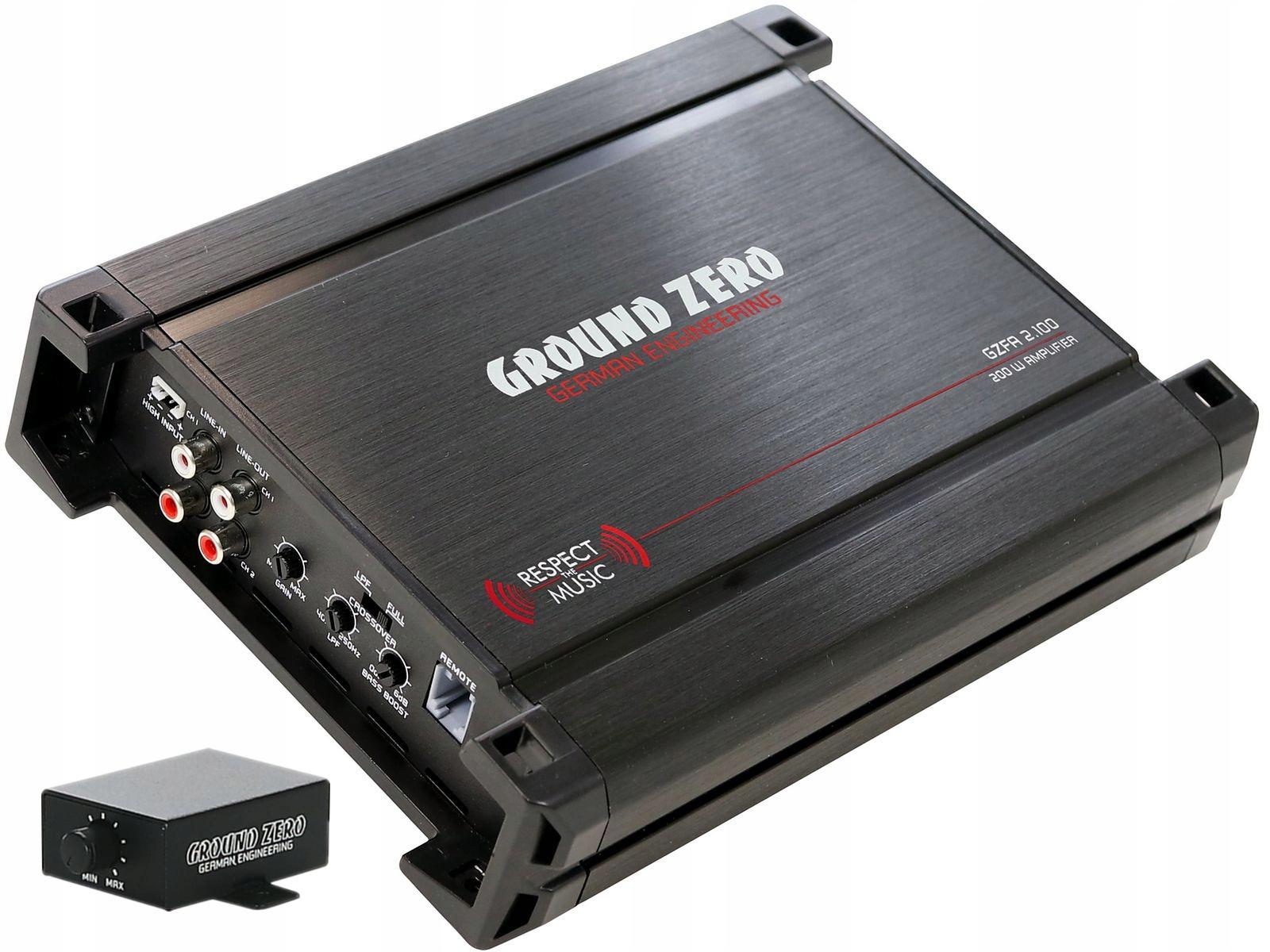 Ground Zero gzfa 2.100 Підсилювач Hi-input 170W