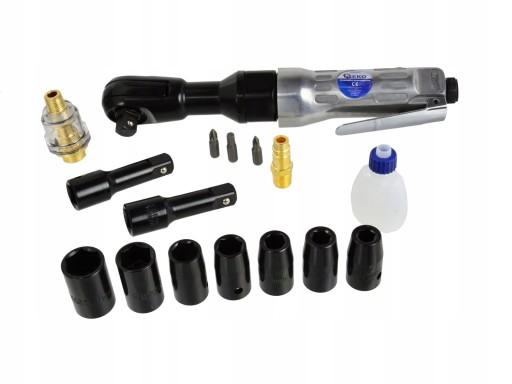 Тріскачка пневматична + розетки 16 шт.