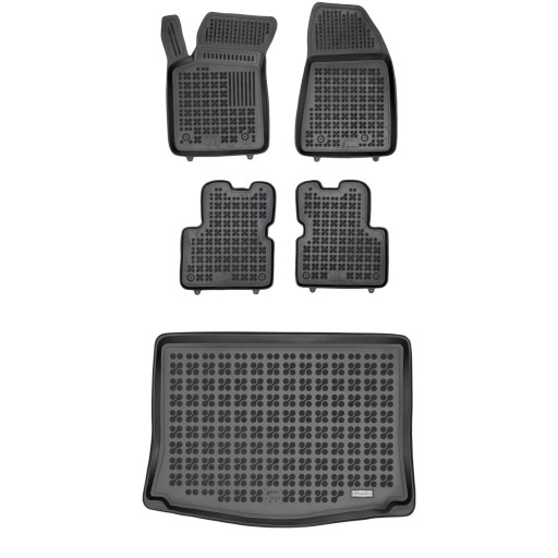 Гумовий комплект килимків і ковриків для Alfa Romeo Giulietta 2010-2020