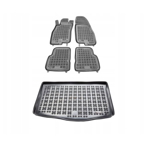 Резиновий комплект килимків і ковриків для Alfa Romeo Mito 2008-2018