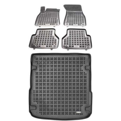 Комплект резиновых ковриков и ковриков Audi A6 V C8 2018 года выпуска, седан, версия Avan