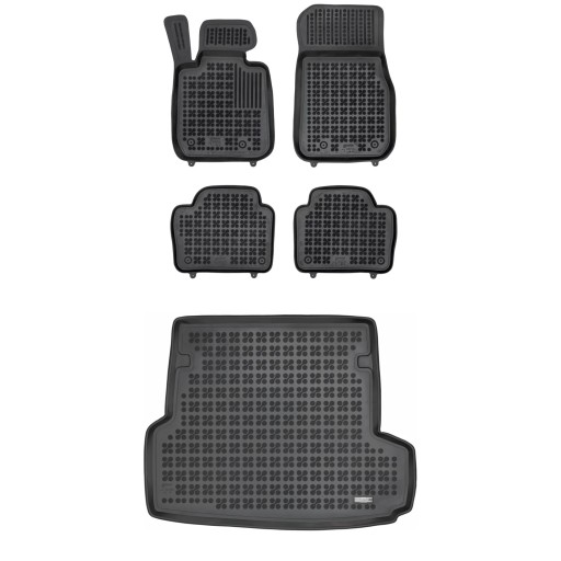 Гумовий комплект килимків і килимка BMW 3 Series F31 2012-2018 Kombi Touring