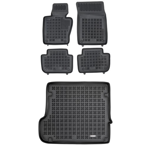 Гумовий комплект килимків і коврик для BMW X3 E83 2003-2010