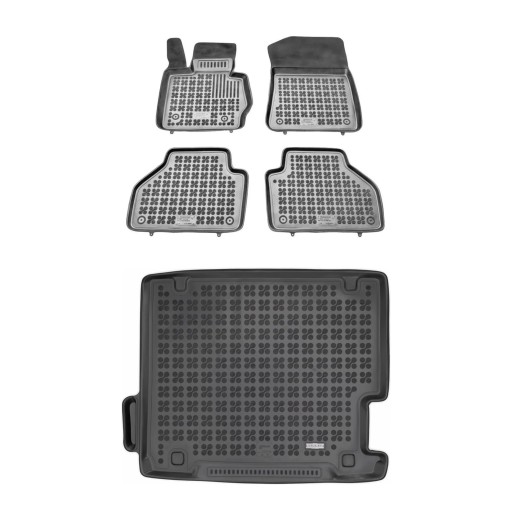 Гумовий комплект килимків і мат для BMW X3 F25 2010-2017