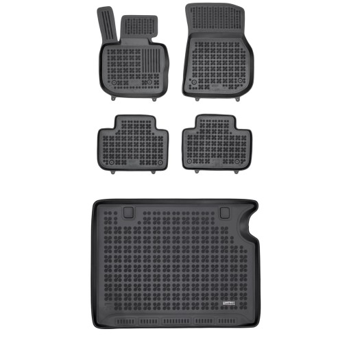 Резиновий комплект килимків і коврика BMW X3 G01 з 2017 Hybrid, 2-місний